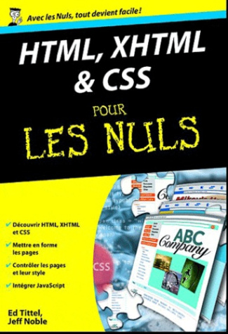 HTML, XHTML & CSS pour les nuls