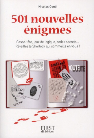 501 nouvelles énigmes. Casse-tête, jeux de logique, codes secrets... Réveillez le Sherlock qui somme