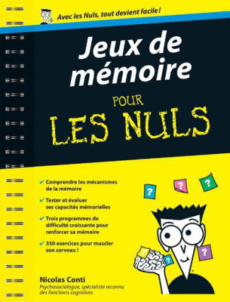 Jeux de mémoire pour les nuls