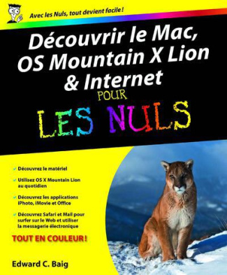 Découvrir le Mac, OS X Mountain Lion & Internet pour les nuls