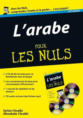 L'arabe pour les nuls. Kit audio, avec 3 CD audio