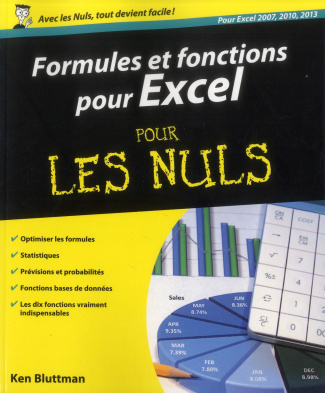 Formules et fonctions pour Excel pour les nuls