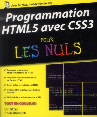 Programmation HTML5 avec CSS3 pour les nuls