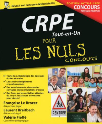 CRPE tout-en-un pour les nuls concours