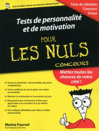Tests de personnalité et de motivation pour les nuls