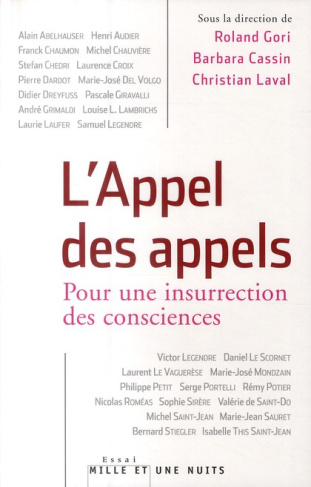L'APPEL DES APPELS. POUR UNE INSURRECTION DES CONSCIENCES