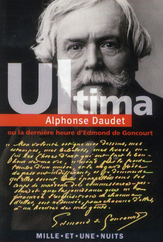 Ultima ou la dernière heure d'Edmond de Goncourt