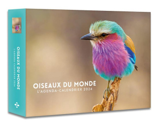 L'agenda-calendrier oiseaux du monde. Edition 2024