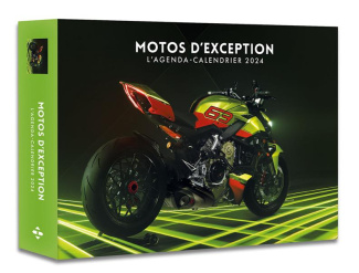 L'agenda-calendrier Motos d'exception. Edition 2024