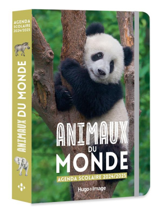 Agenda scolaire Animaux du monde. Edition 2024-2025