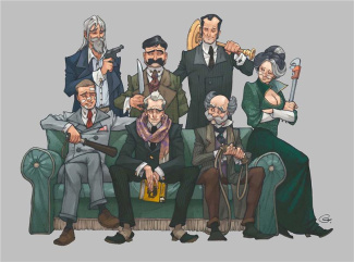 Détectives Intégrale : Coffret en 7 volumes : Miss Crumble ; Richard Monroe ; Ernest Patisson ; Mart