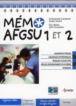 MEMO AFGSU 1 ET 2