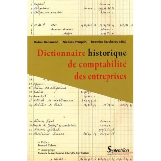 Dictionnaire historique de comptabilité des entreprises