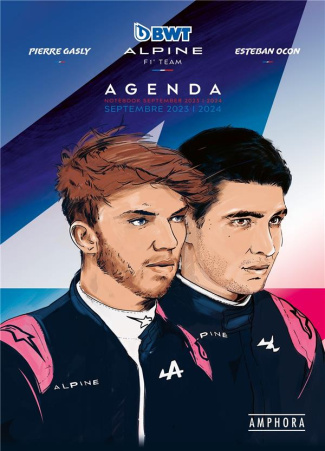 Agenda BWT Alpine F1 Team. Edition 2023-2024