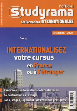 L'officiel studyrama des formations internationales. Internationalisez votre cursus en France et à l