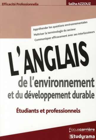 L'anglais de l'environnement et du développement durable
