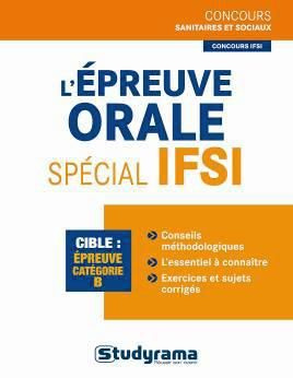 L'épreuve orale spécial IFSI