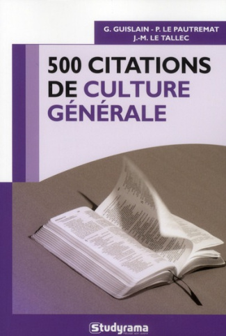 500 citations de culture générale