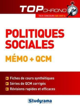 Politiques sociales. Mémo   QCM