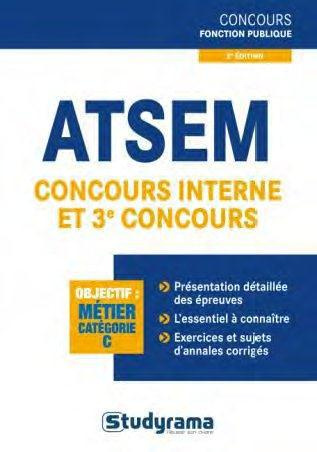 ATSEM concours interne et 3e concours. 2e édition
