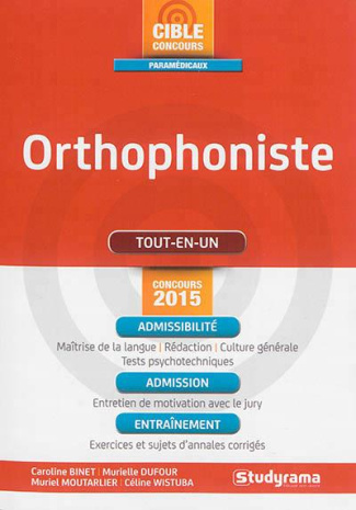Orthophoniste. Edition 2015