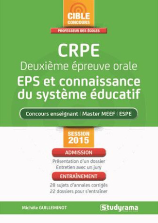 CRPE deuxième épreuve orale : EPS et connaissance du système éducatif