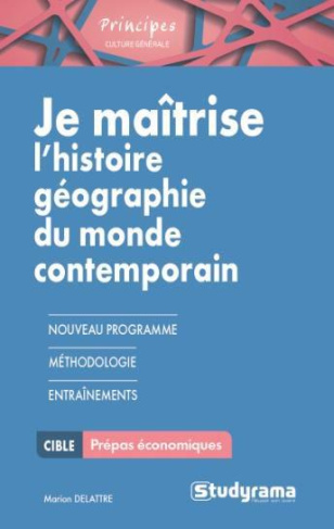 Je maîtrise l'histoire géographie géopolitique pour HEC