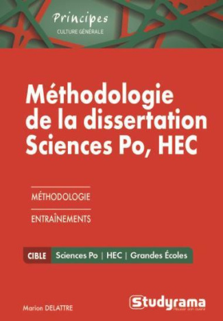 Méthodologie de la dissertation en histoire-géographie Sciences Po/HEC