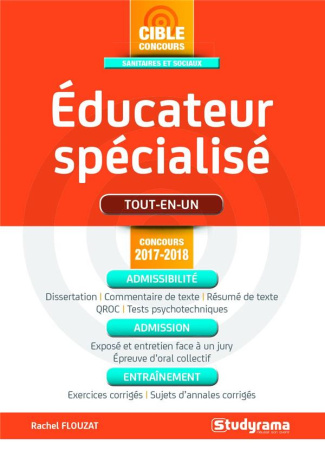 Educateur spécialisé. Edition 2017-2018