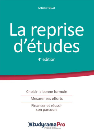 La reprise d'études. 4e édition
