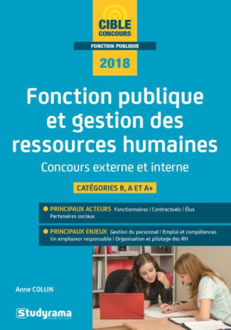 Fonction publique et gestion des ressources humaines. Edition 2018