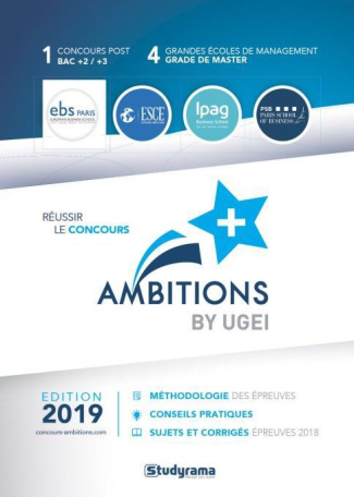 Réussir le concours Ambitions . Edition 2019