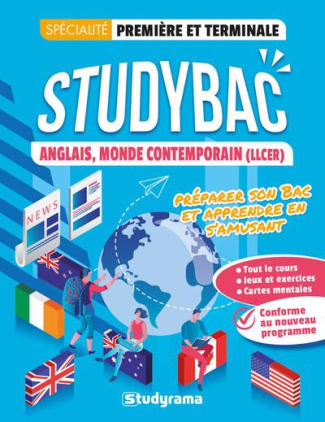 Spécialité Anglais, Monde contemporain (LLCER) 1re et Tle