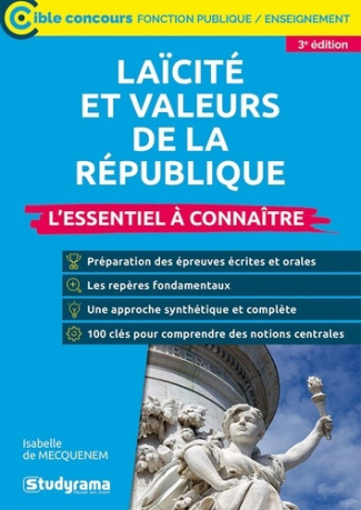 Laïcité et valeurs de la République. L’essentiel à connaître, 3e édition