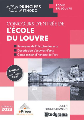 L'école du Louvre. Concours d'entrée en 1er cycle