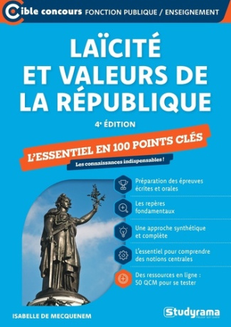 Laïcité et valeurs de la République. L'essentiel en 100 points clés, 4e édition