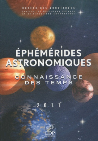 EPHEMERIDES ASTRONOMIQUES 2011