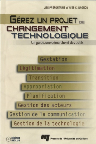 GEREZ UN PROJET DE CHANGEMENT TECHNOLOGIQUE