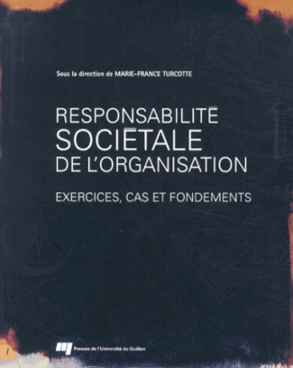 RESPONSABILITE SOCIETALE DE L ORGANISATION