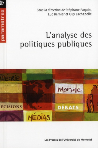 L'analyse des politiques publiques