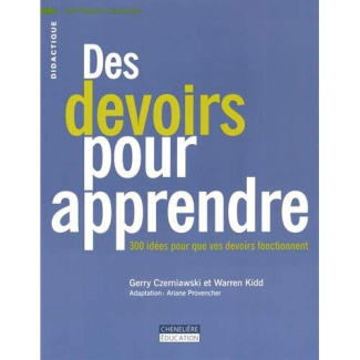 Des devoirs pour apprendre