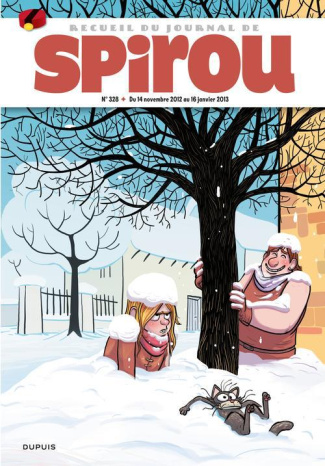 Recueil Spirou N°328 : du 14 novembre 2012 au 16 janvier 2013