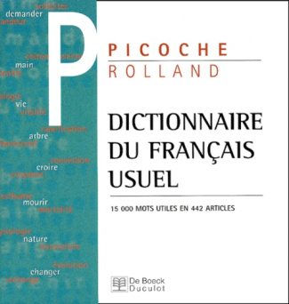 Dictionnaire du français usuel. Avec CD-ROM