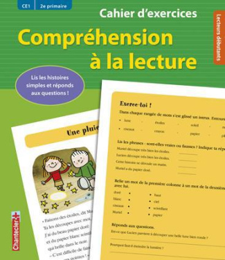 Compréhension à la lecture CE1. Cahier d'exercices