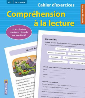 Compréhension à la lecture CE1. Cahier d'exercices