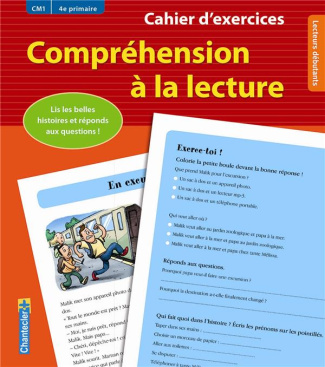 Compréhension à la lecture CM1. Cahier d'exercices