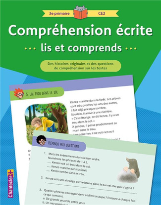 Compréhension écrite 3e primaire CE2