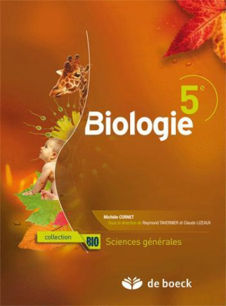 Biologie 5e - manuel sciences generales 2 per./sem.