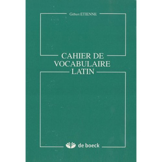 CAHIER DE VOCABULAIRE LATIN
