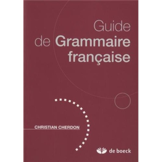 Guide de grammaire française